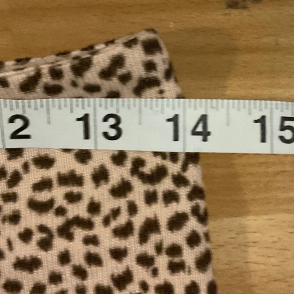 LE LIS COLLECTION Womens Leopard Print A-Line Skirt Size‎ S - Picture 3 of 4
